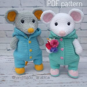 Amigurumi mouse pattern