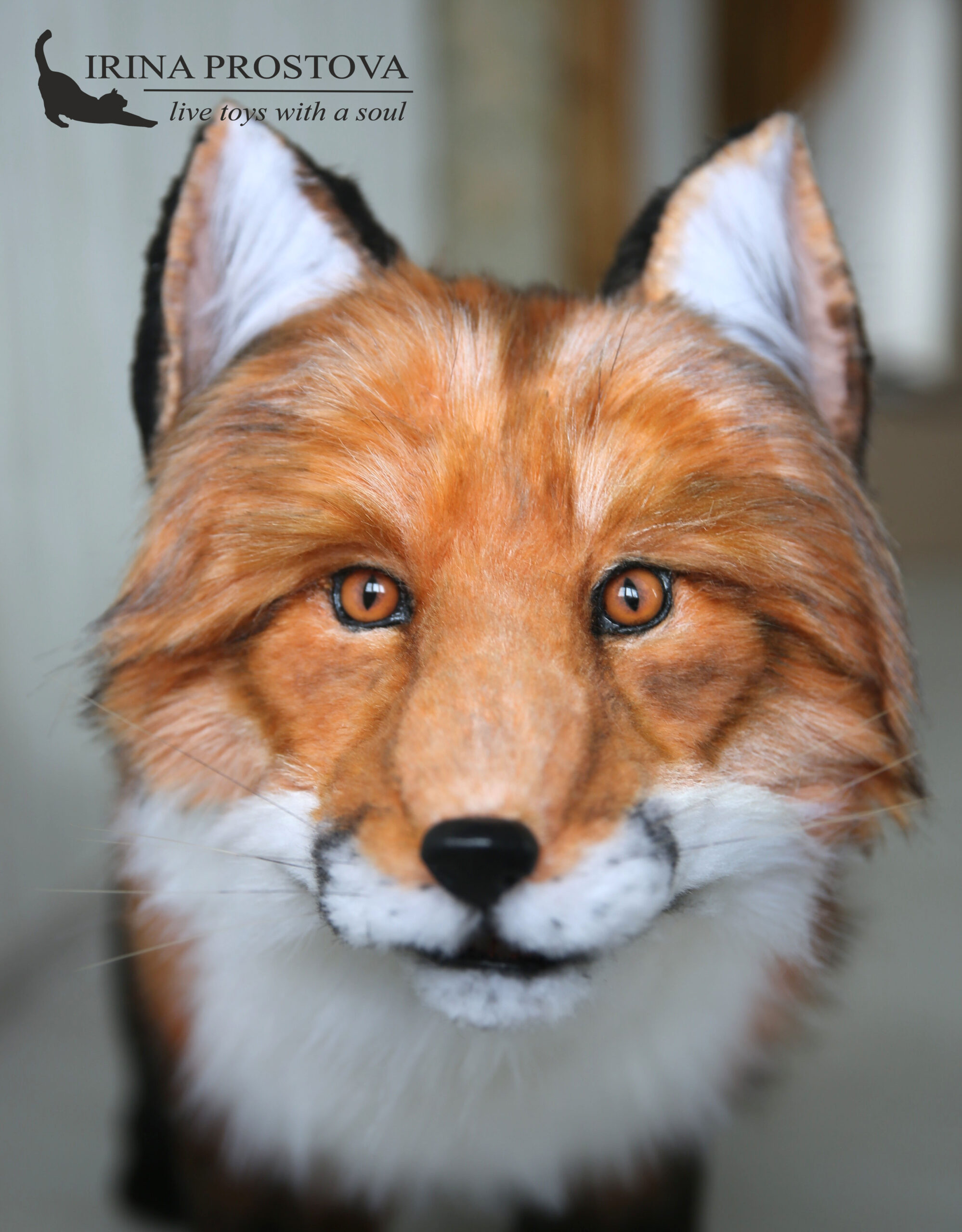 Realistic Fox Toy, Red Fox,plush Toy Fox, Stuff Handmade Toy,realistic  Animal 