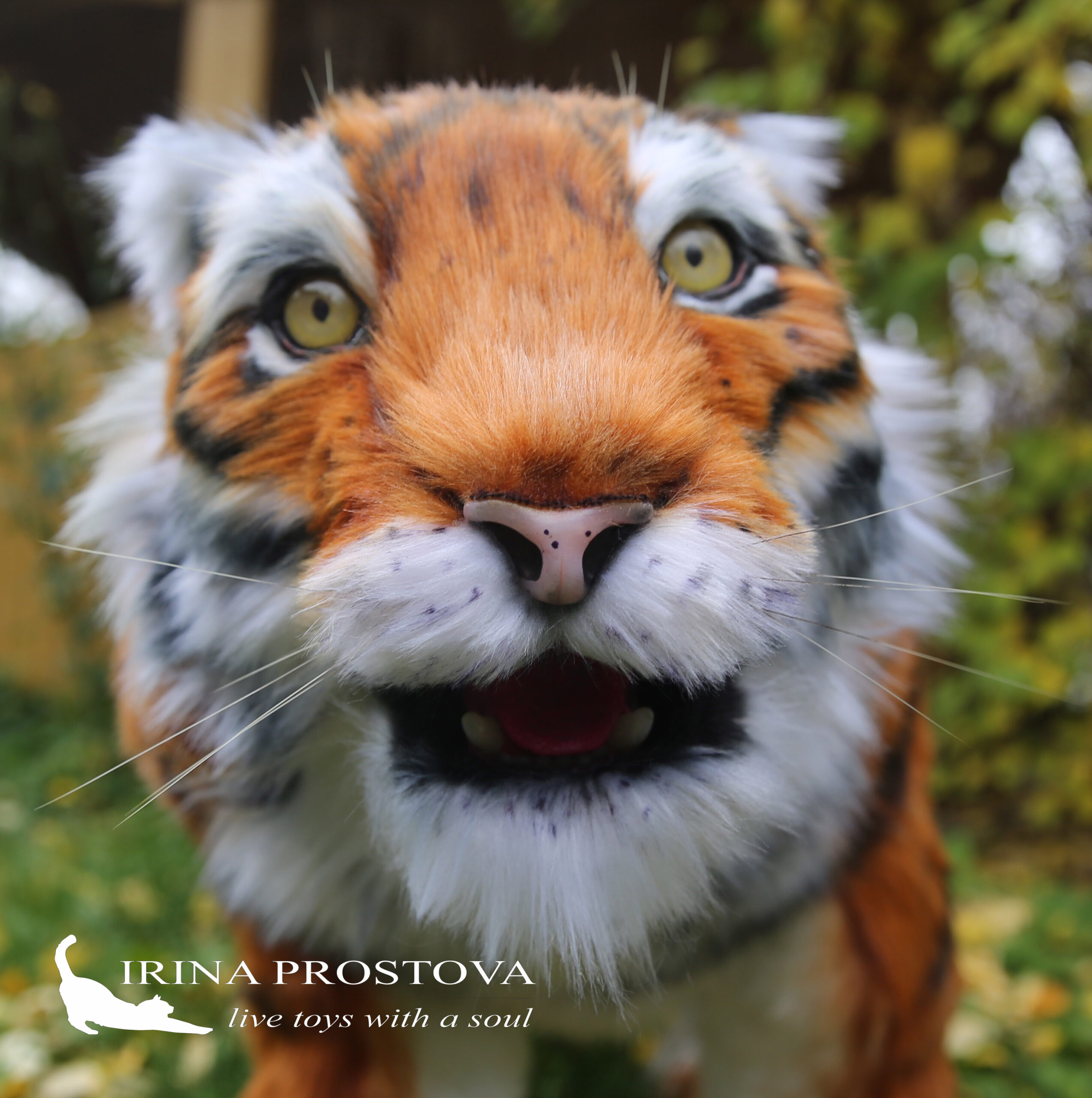 Tiger Amur, realistic toy (for example, for order) - DailyDoll Shop