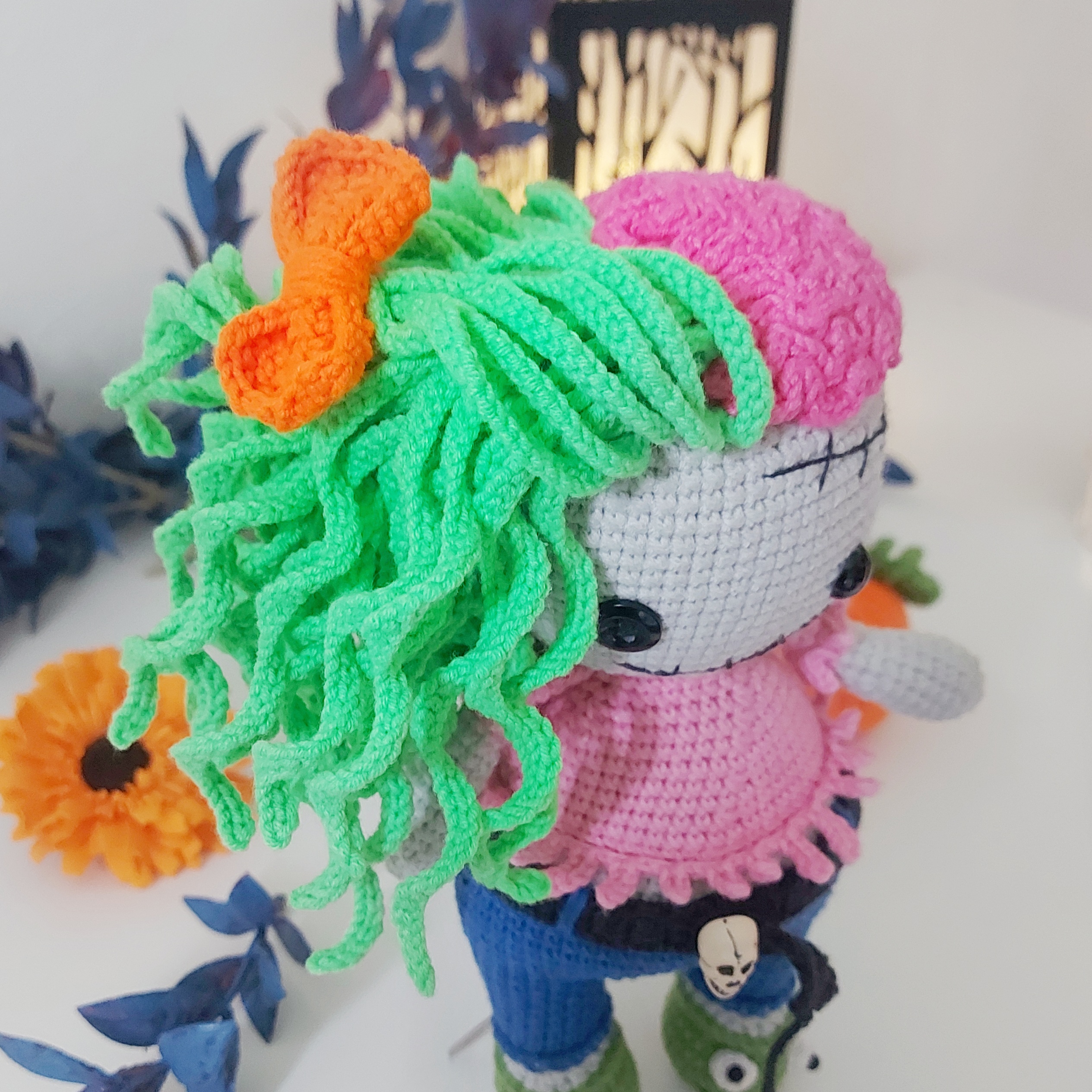 Voodoo doll pattern. Creepy amigurumi toy. PDF in English 6 20210810 131715 01