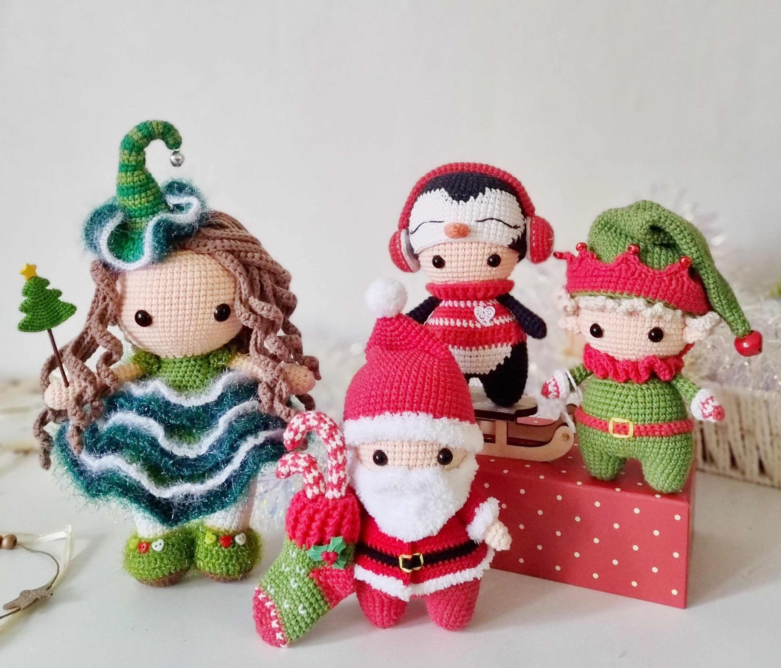 Amigurumi Christmas Fairy Free Crochet Pattern - Amigurumi