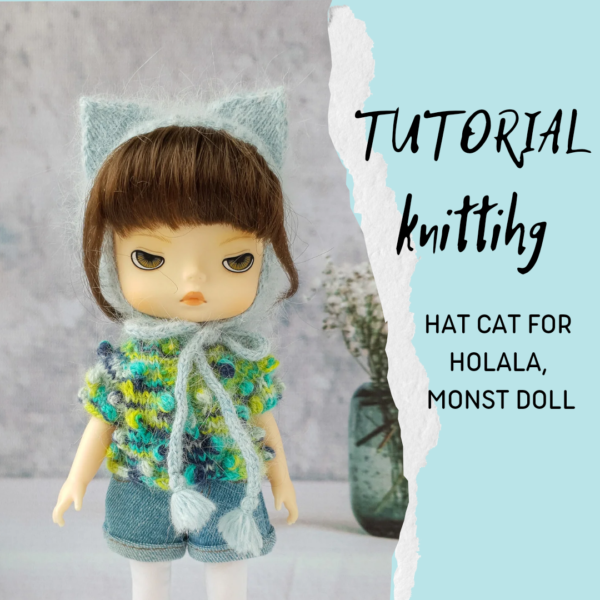 Holala hat tutorial, Holala doll hat pattern