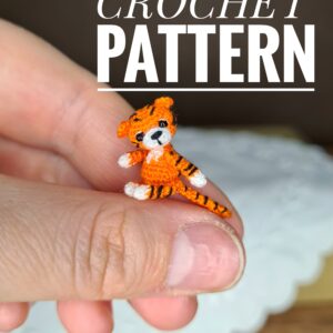 Crochet pattern Tiny tiger