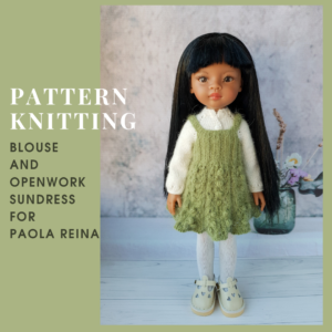 Padrão de como tricotar um conjunto maravilhoso para Paola Reina