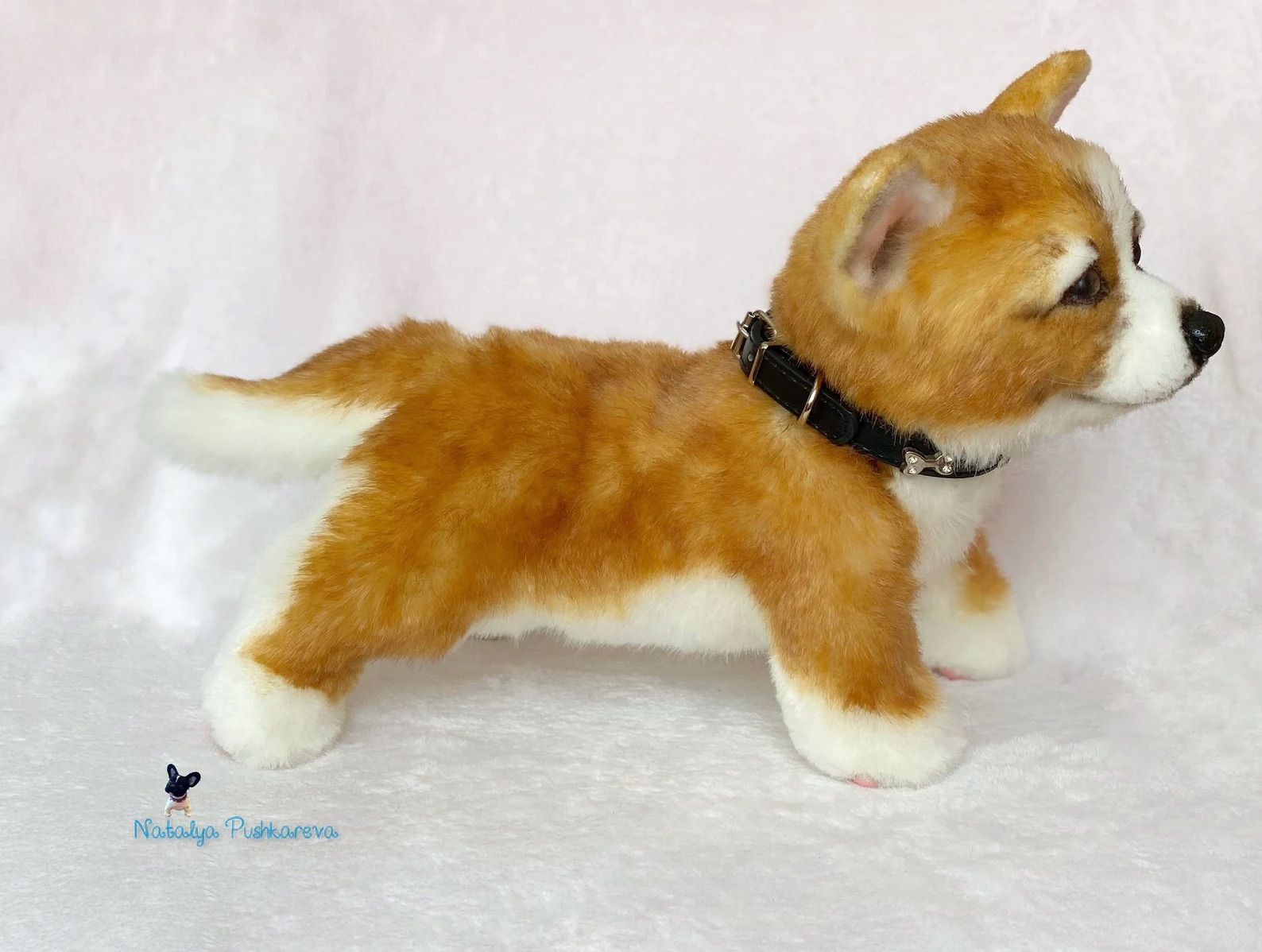 Welsh Corgi made to Order Dog Plush Toy, Puppy Plush, Dog Stuffed