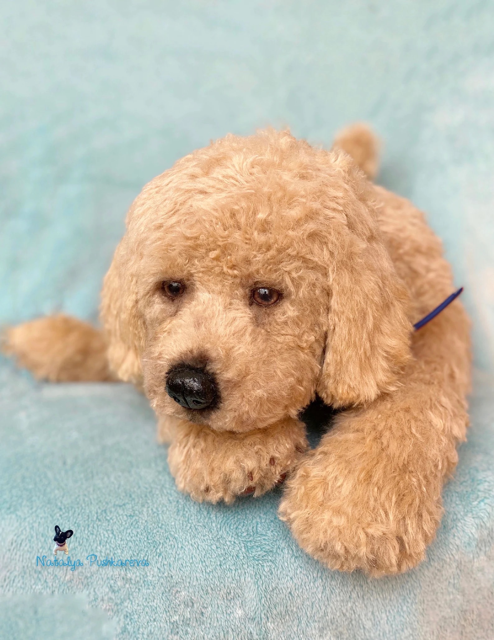 mini goldendoodle stuffed animal