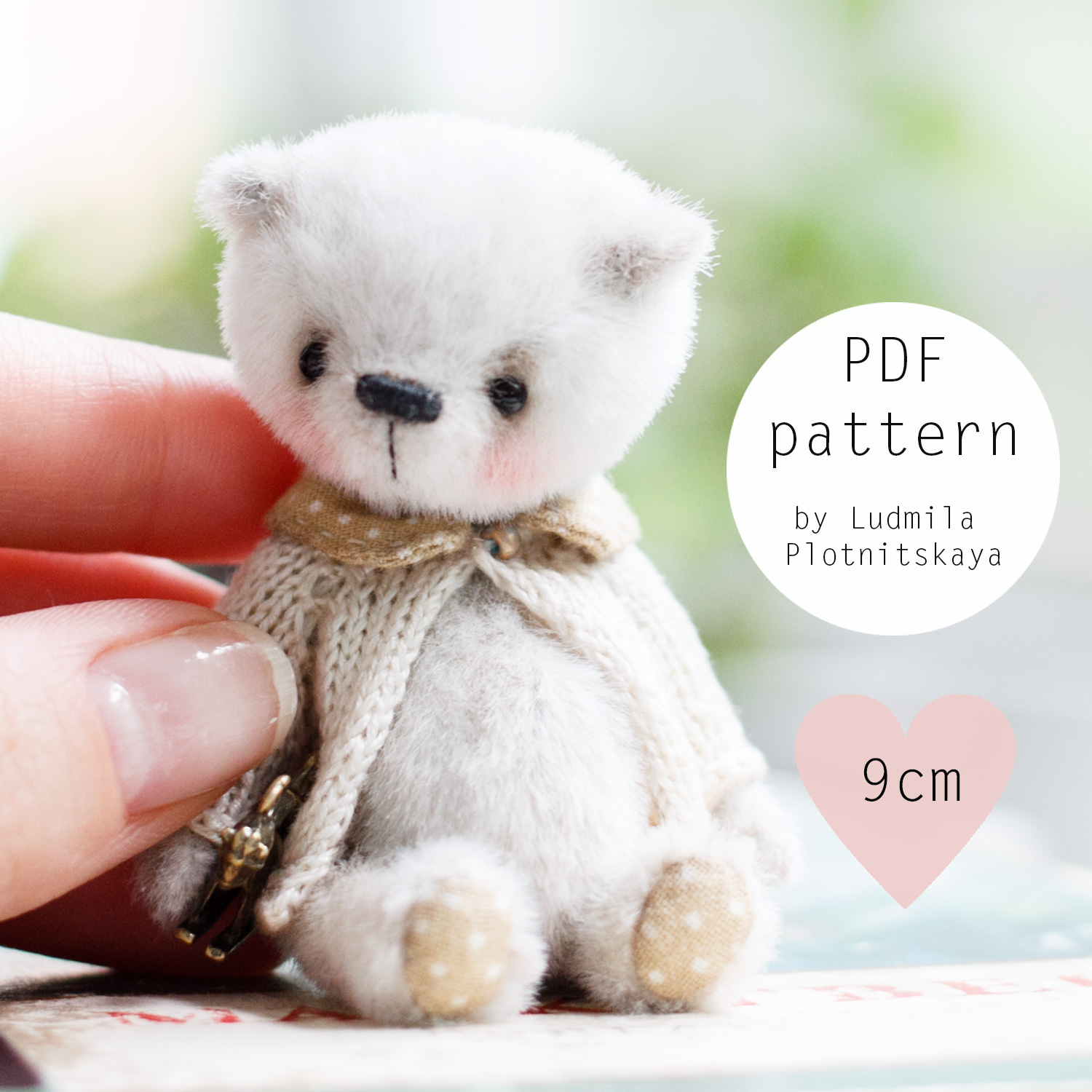 Miniature teddy on sale bear patterns