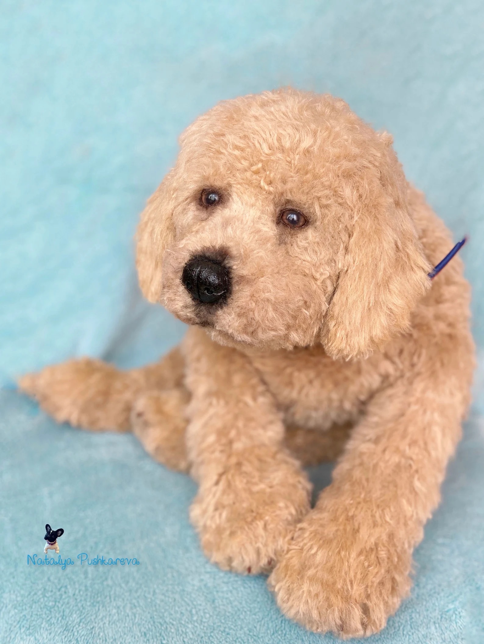 goldendoodle stuffed toy