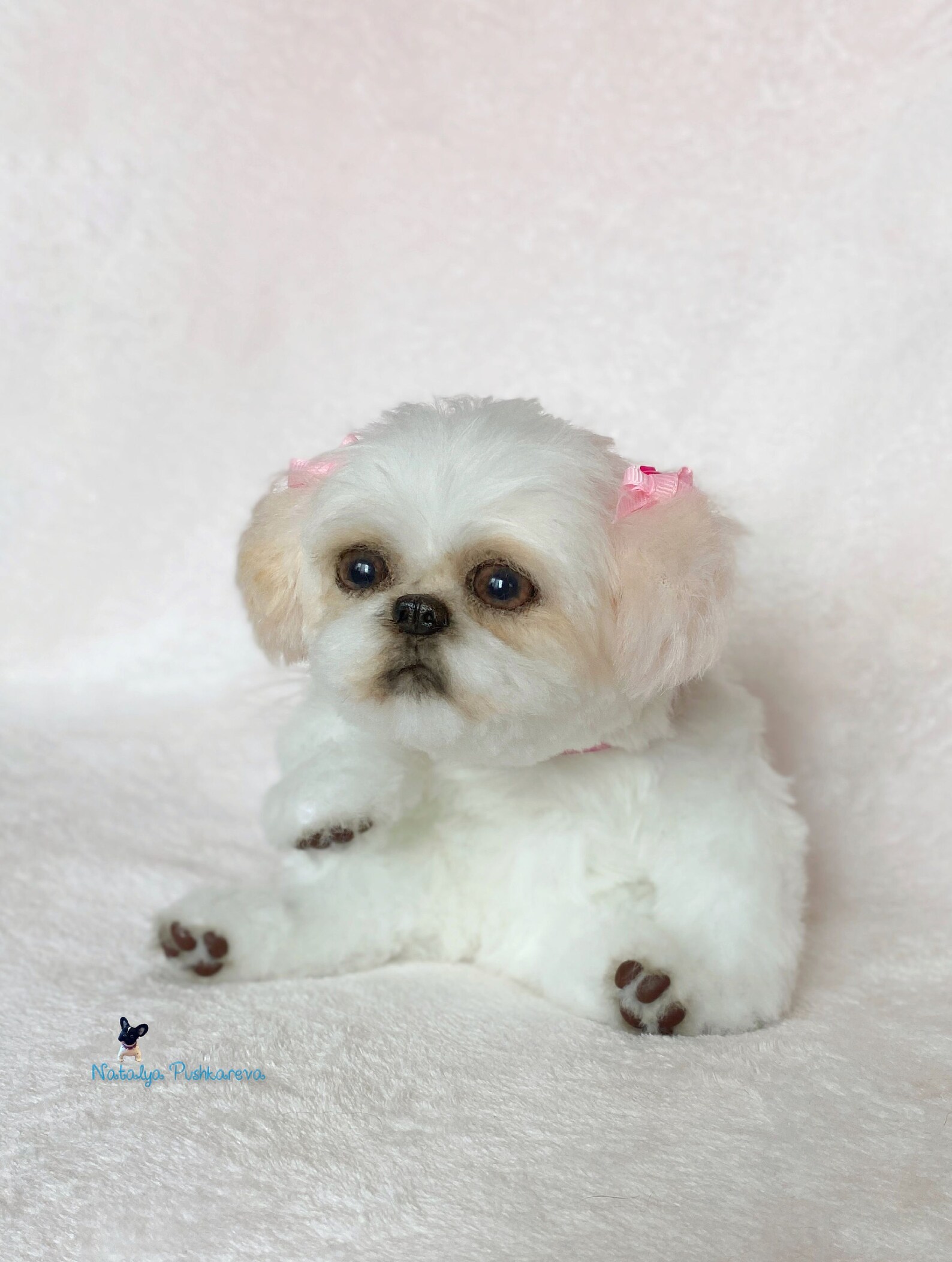 Custom order realistic toy Dog shih tzu - DailyDoll Shop