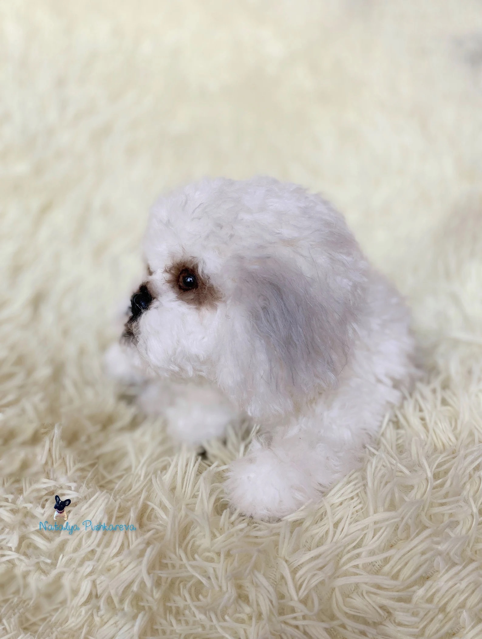 Custom order realistic toy Dog shih tzu - DailyDoll Shop