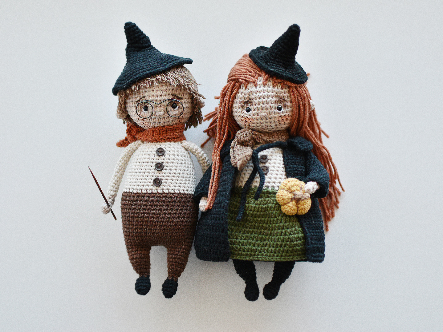 Three Wizard Amigurumi Patterns – Green Frog