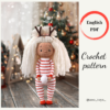 Crochet pattern doll in pajamas