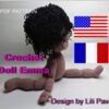 Waldorf doll Emma crochet step-by-step