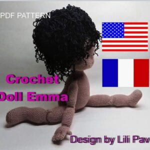 Waldorf doll Emma crochet step-by-step
