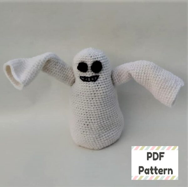 Crochet ghost pattern, Ghost crochet pattern, Boo amigurumi pattern
