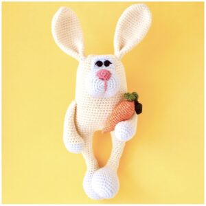 motif lapin-crochet