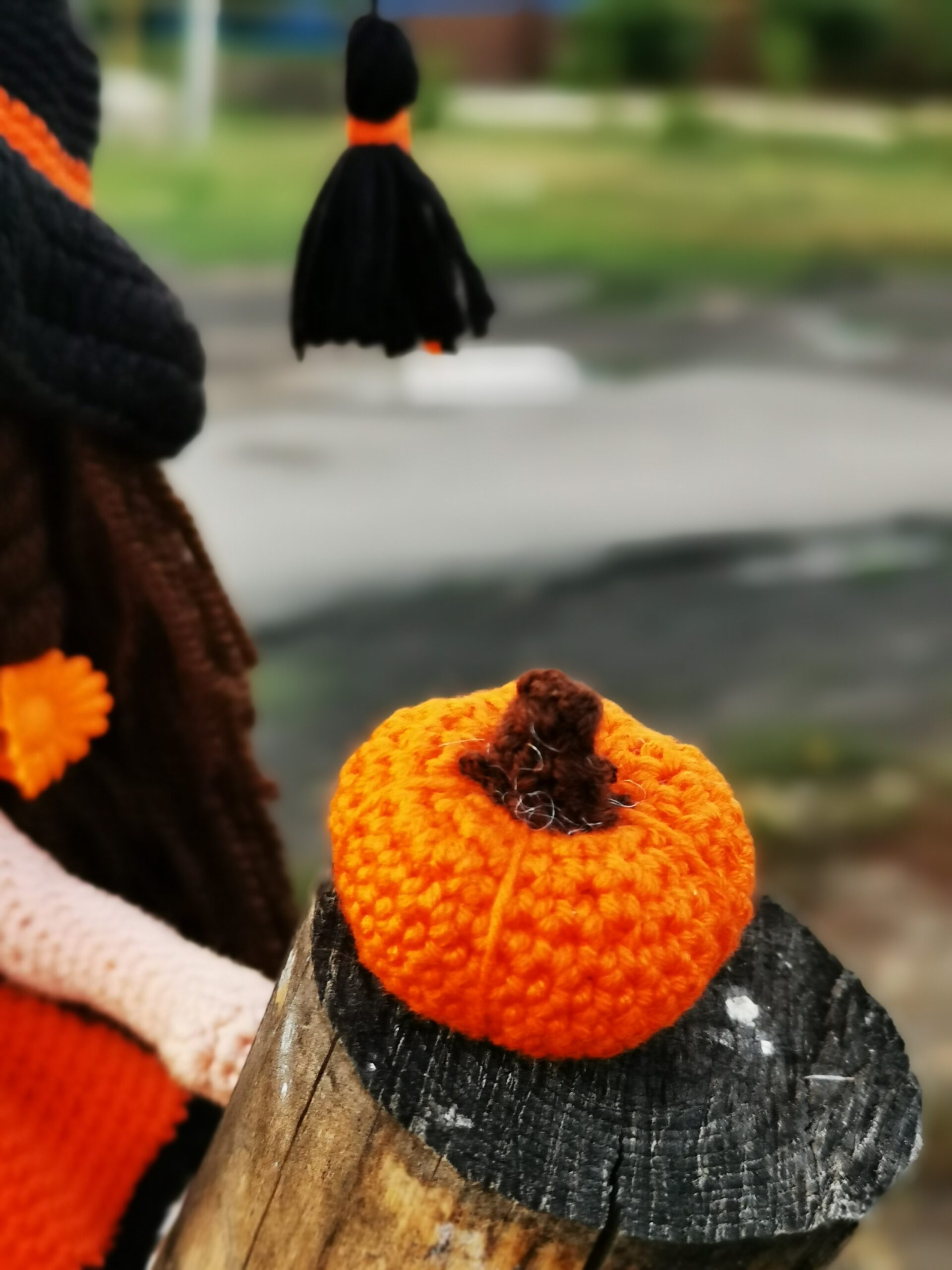 Crochet witch doll,witch hat,amigurumi witch,terracotta decor 5 IMG 20200801 192508 scaled