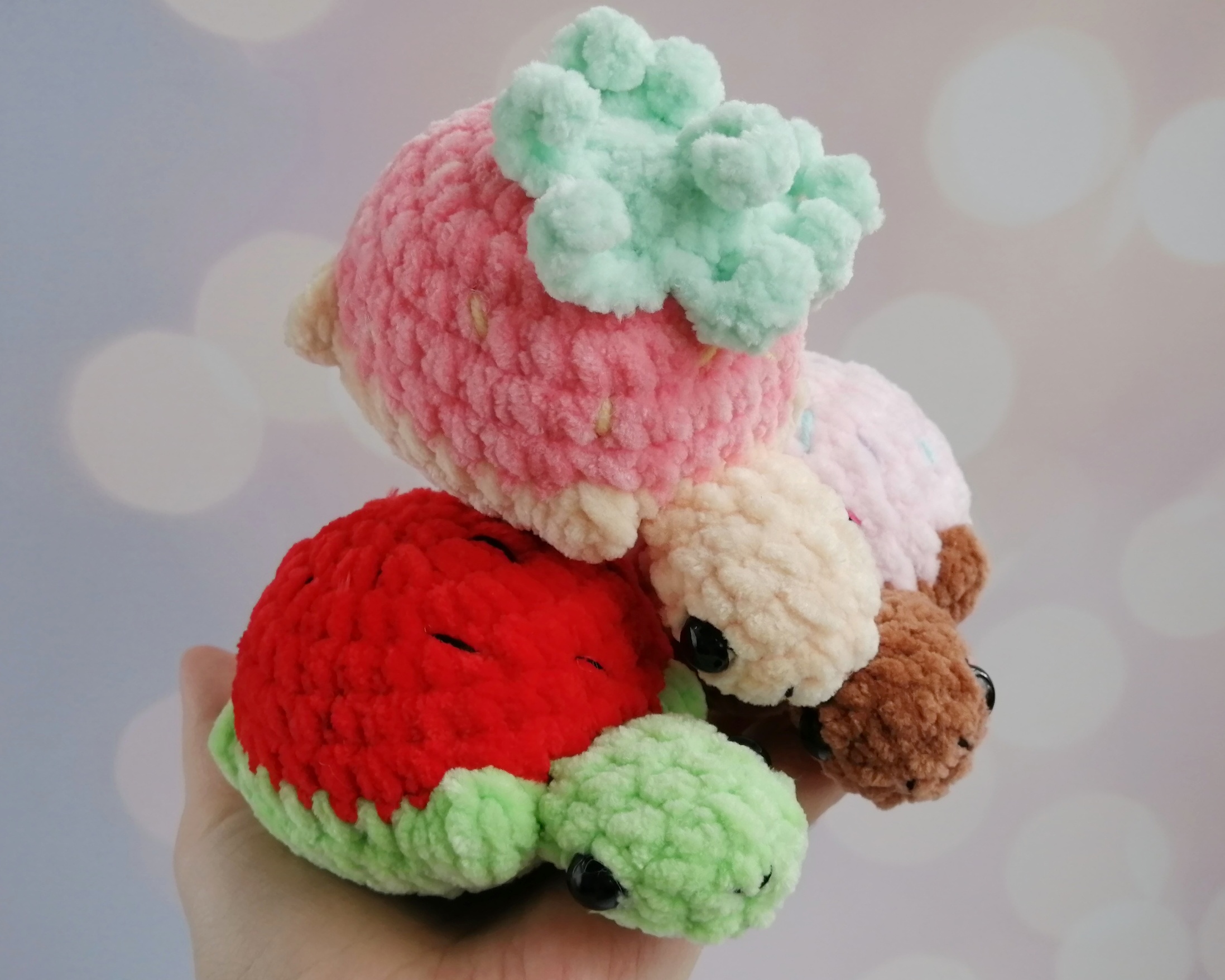 Crochet Sweet turtle plush/ Sea stuffed turtle/ 1 new amigurumi - DailyDoll  Shop