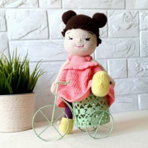 Doll princess. Soft doll for girls