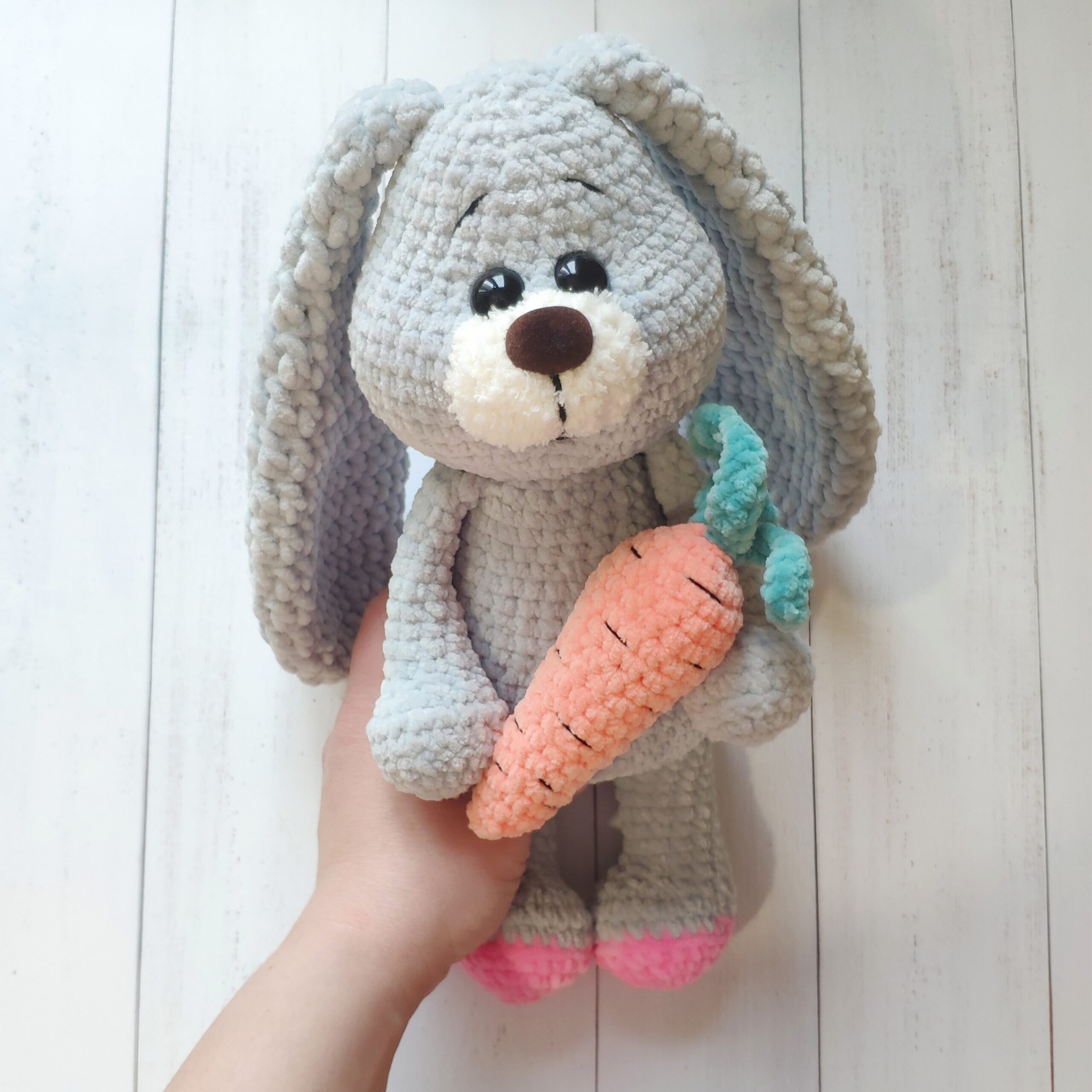 Easter Bunny easy crochet pattern 5 IMG 20220127 104215 scaled