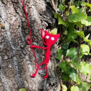 Red Yarny Hero Unravel Game