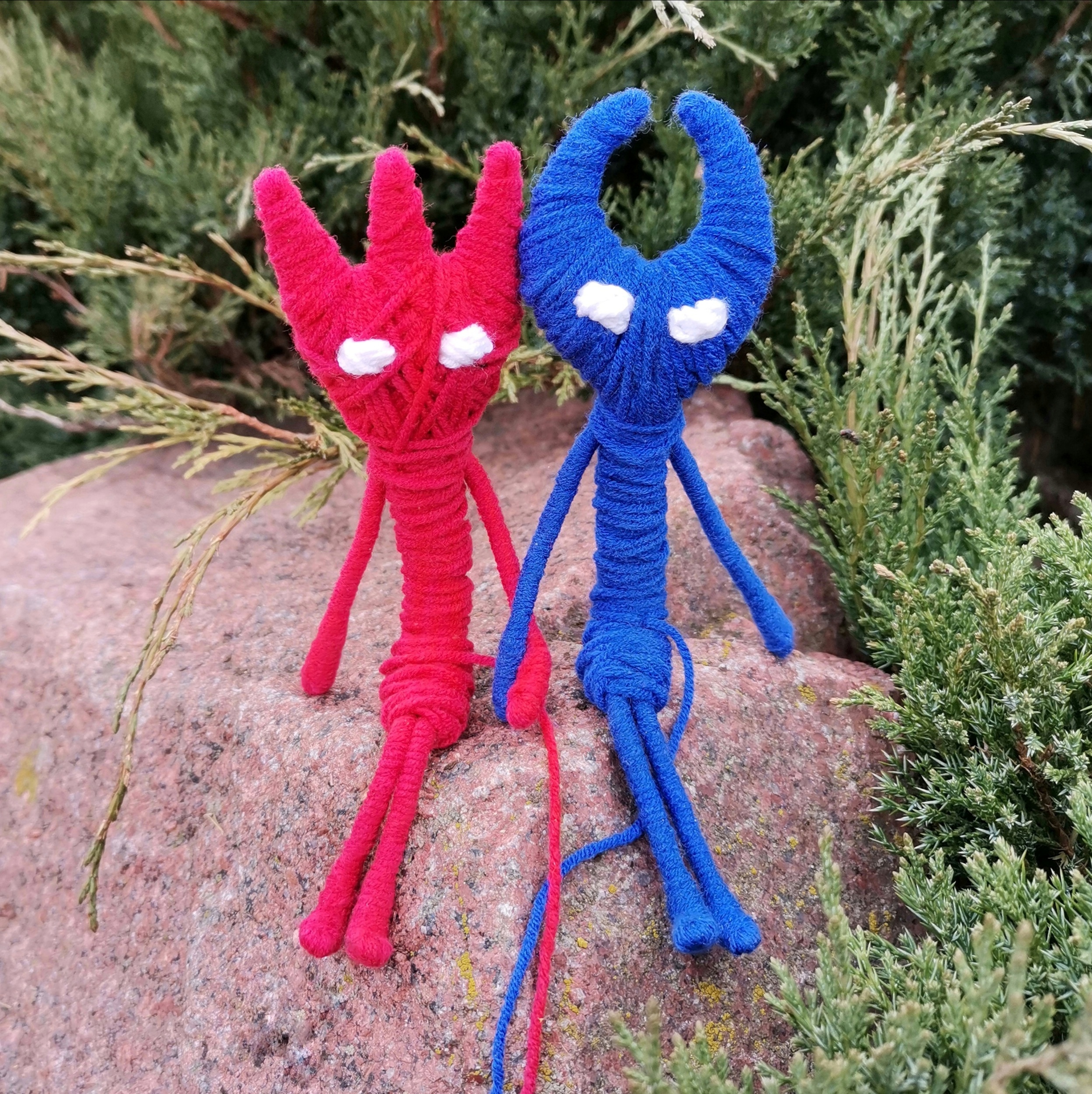 Two Yarnies From Unravel 2 Game With Color Options 20cm / -  Norway