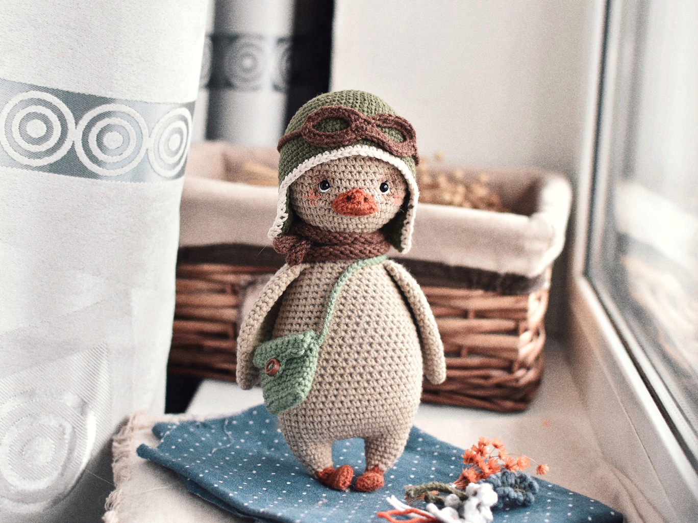 Crochet Duck Bag PATTERN Amigurumi Duck Plush Crochet Purse 