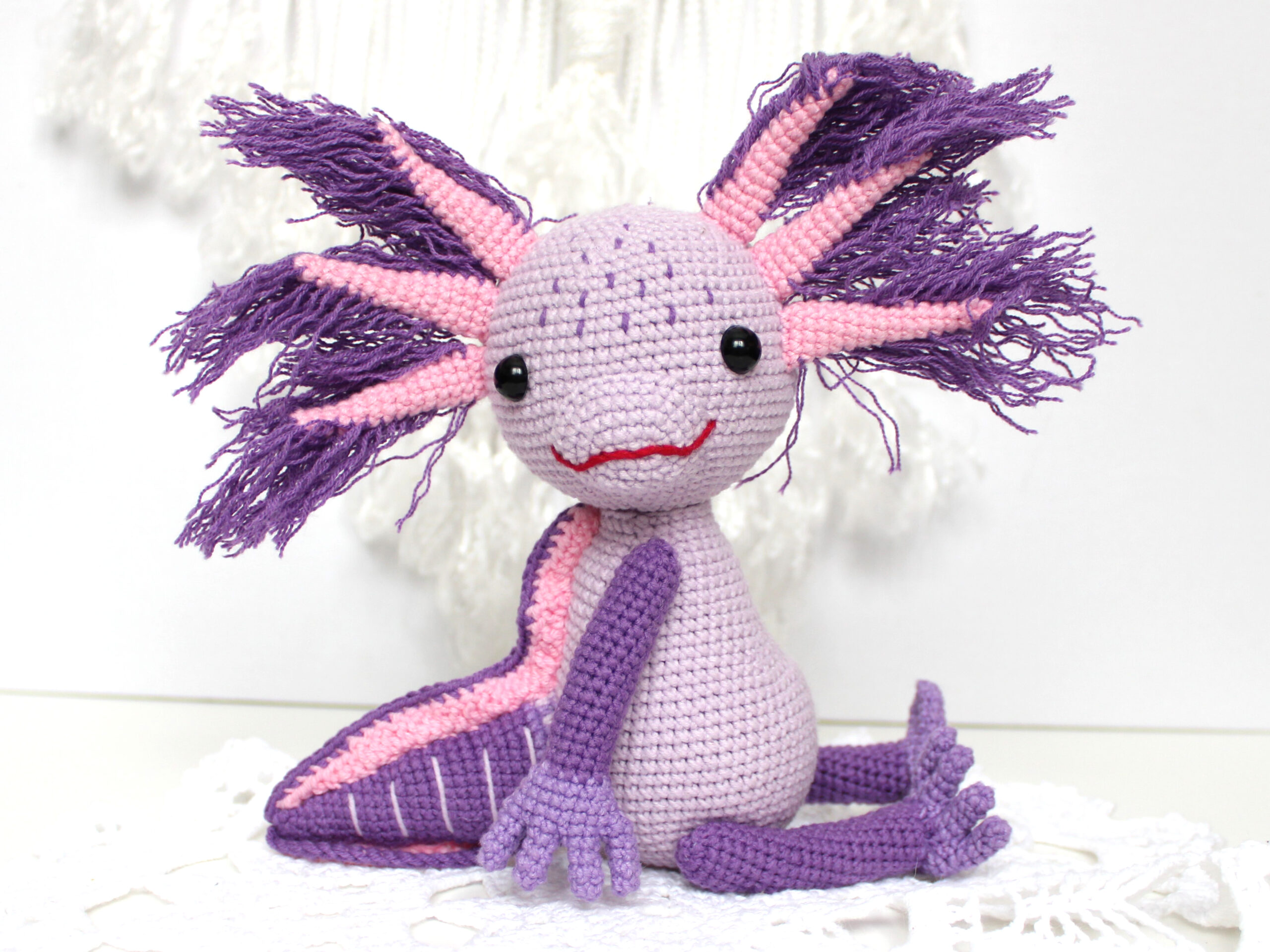 Amy - crochet amigurumi designs on Instagram: Strawberry and Apricot the  axolotls, the perfect beginner friendly pattern :) Did you know that the  dragon named “Toothless” in “How to Train Your Dragon”