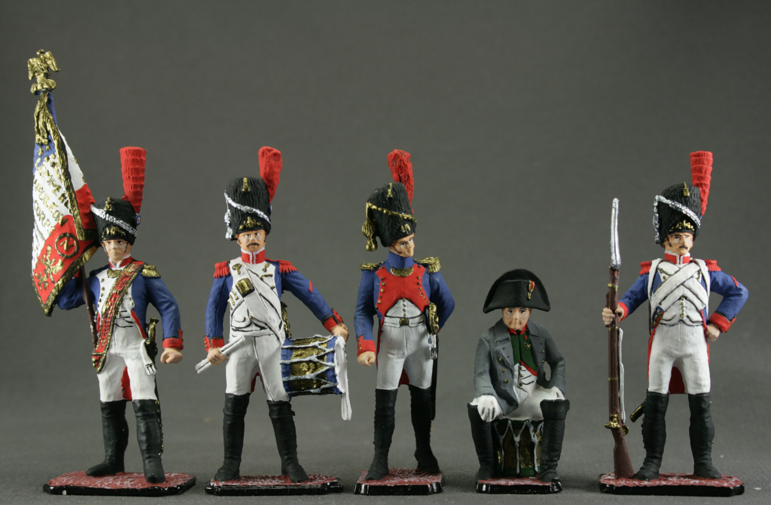 Tin soldier miniature 54mm 1812 year Emperor Napoleon I Bonaparte France #2 