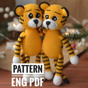 Crochet pattern tiger