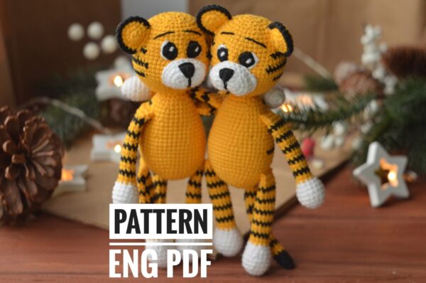 Crochet pattern tiger