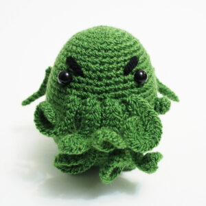 Grass green Evil Cthulhu plush