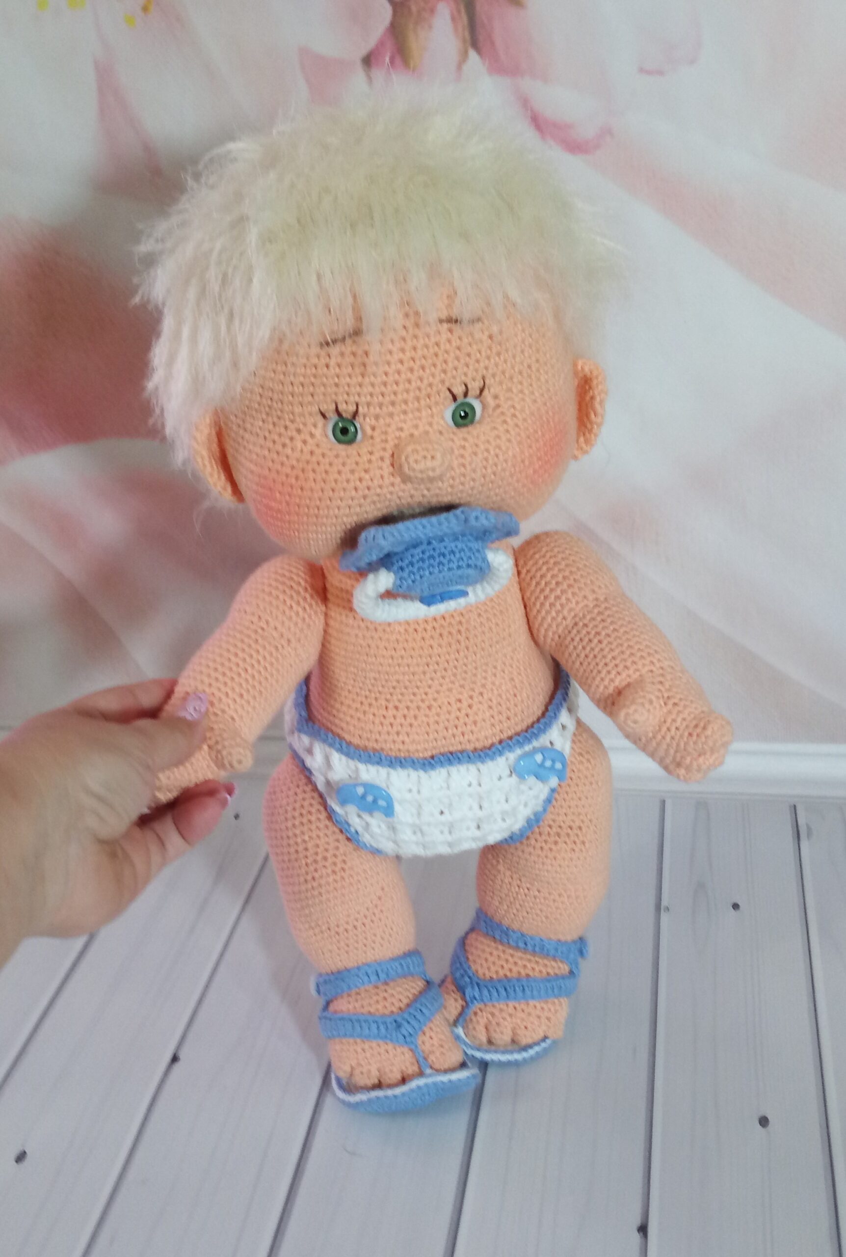 Crochet Doll,Handmade doll,doll boy,crochet toy ,novelty gift 3 P 20190515 084922 1 scaled