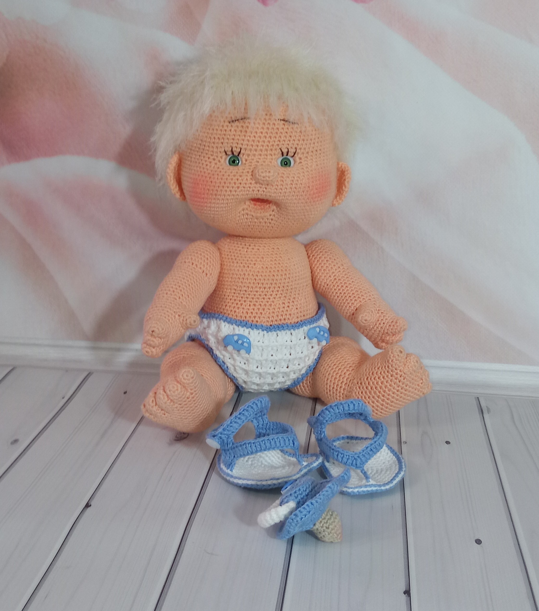 Crochet Doll,Handmade doll,doll boy,crochet toy ,novelty gift 2 P 20190515 085105 1