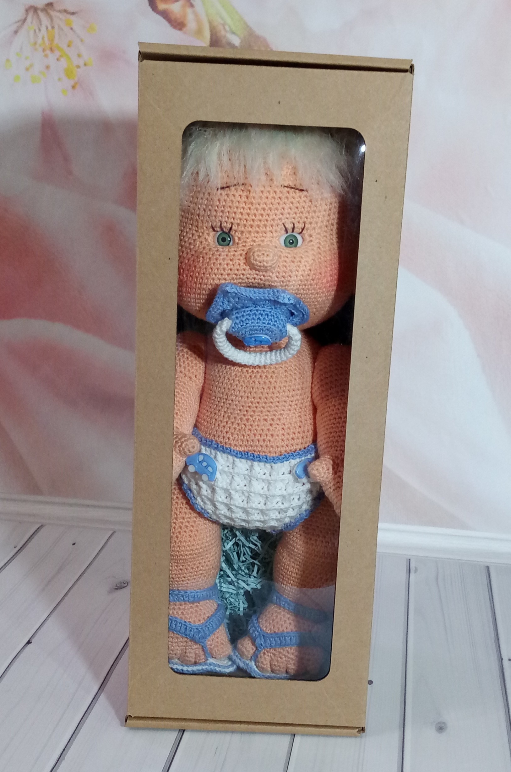 Crochet Doll,Handmade doll,doll boy,crochet toy ,novelty gift 5 P 20190515 085928 1