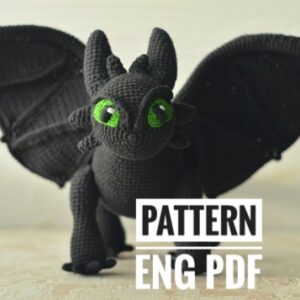 Crochet pattern toothless