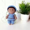 Dark skinned doll. Plush first doll