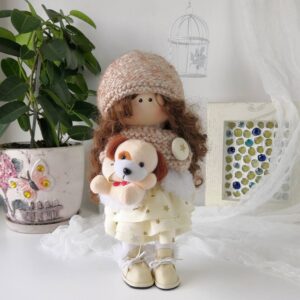 Angelo rosso Bambola Pupazzo Angel Handmade Uncinetto Amigurumi Crochet  Knitting