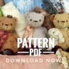 Pattern artist teddy bear sewing stuffed animals