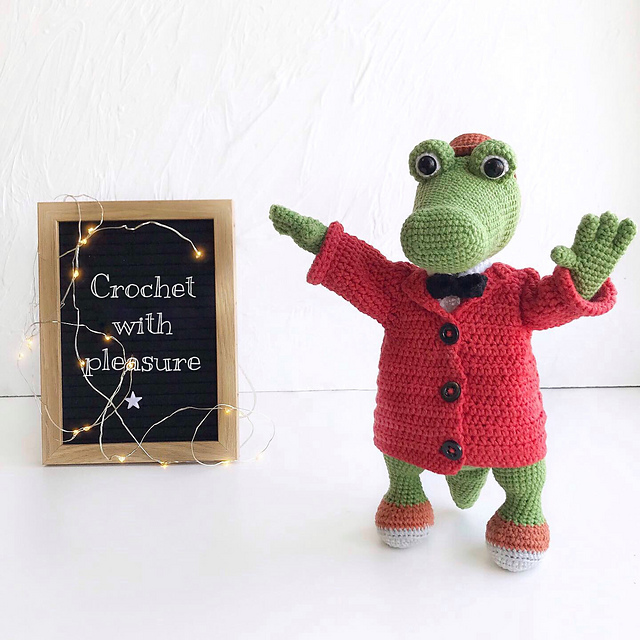 Crochet Pattern Pdf Crocodile 