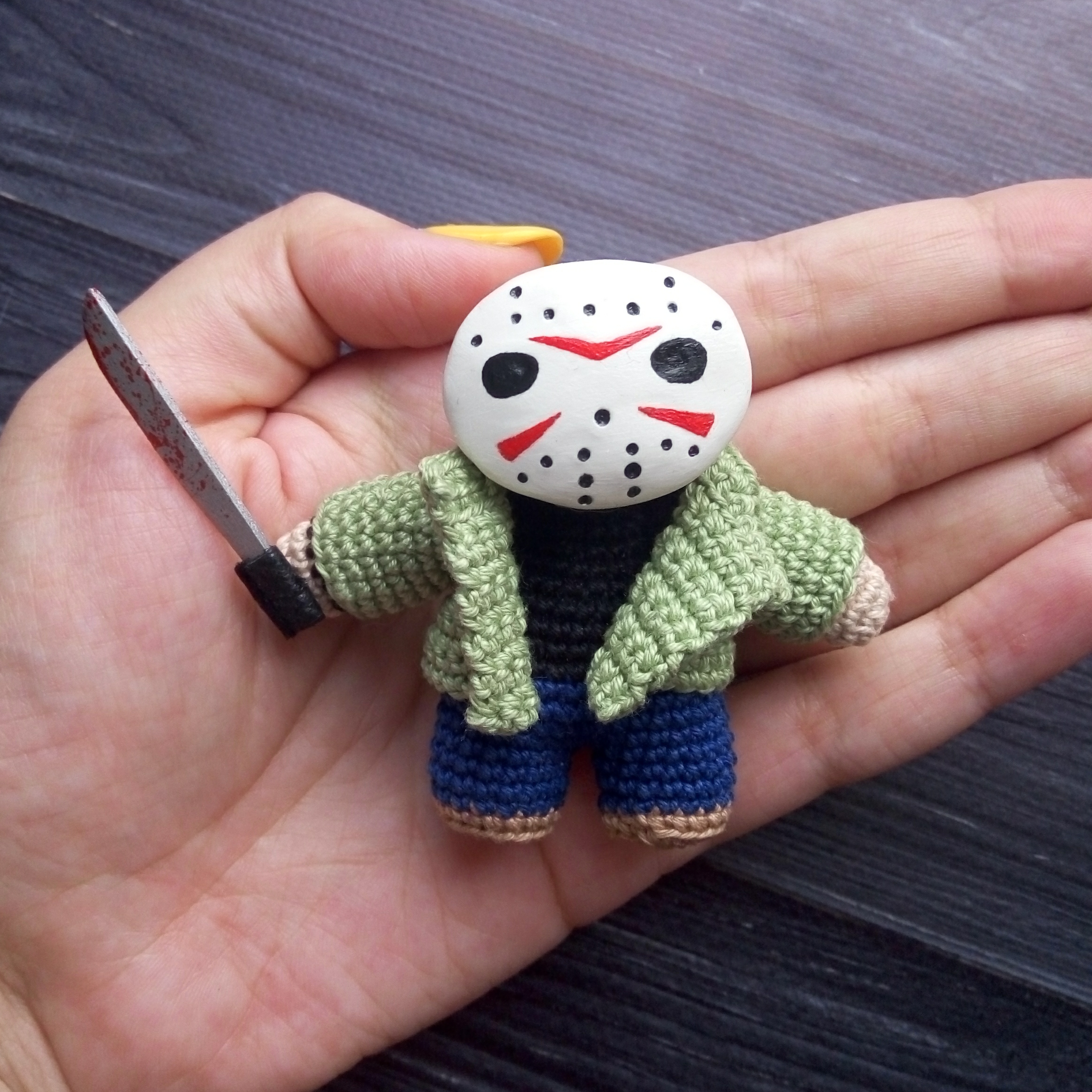 Horror Amigurumi Crochet Jason Doll Pattern