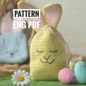 Crochet pattern Easter bag