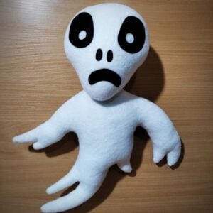 Alien Ghost Plush, Inspired by Trevor Henderson Soft toy,gift