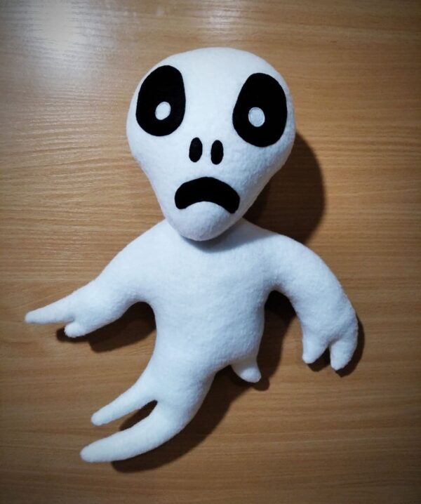 Alien Ghost Plush, Inspired by Trevor Henderson Soft toy,gift