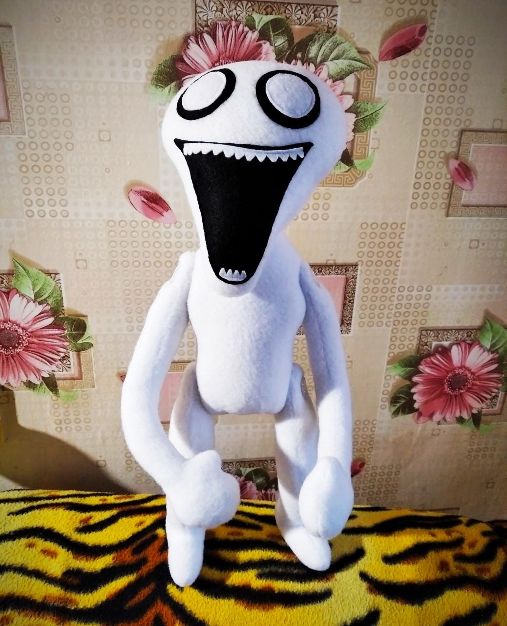 FIMIGID SCP Plush Toy, SCP 096 Monster Horror Stuffed Toy Doll for Kids