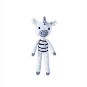 Crochet amigurumi animal zebra pattern