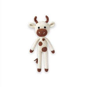 Crochet amigurumi animal bull pattern