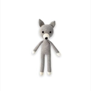 Crochet amigurumi animal wolf pattern