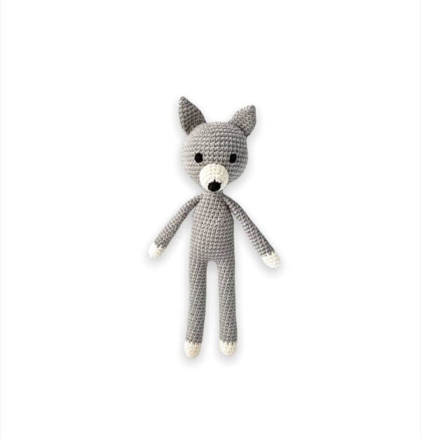 Crochet amigurumi animal wolf pattern
