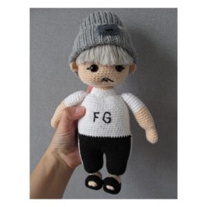 BTS Suga Crochet Doll